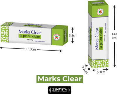 

Zenvista Meditech Marks clear cream for spot reduction & scar removal(25 g)