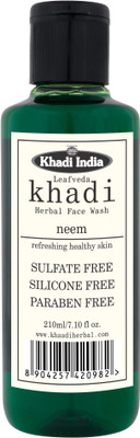 

LEAFVEDA Khadi Neem Face Wash Sulfate Free Face Wash(210 ml)