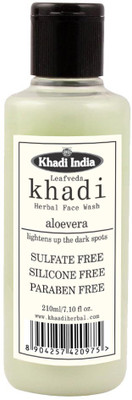 

LEAFVEDA Khadi Aloevera Face Wash Sulfate Free Face Wash(210 ml)
