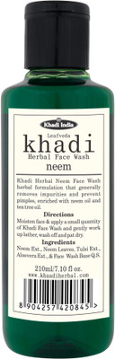 

LEAFVEDA Khadi Neem Face Wash(210 ml)
