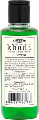 

LEAFVEDA Khadi Aloevera Face Wash(210 ml)