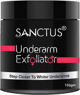 SANCTUS Underarm Exfoliator - 100gm (Step Closer to Whiter Underarms)(100 g)