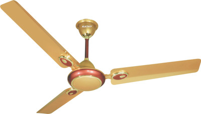 

Kathy 1200 mm High Speed Copper Winding 3 Blade Ceiling Fan(Beige Brown, Pack of 1)