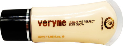 

colors queen Veryme Peach Me Perfect Skin Glow Foundation 24 Hours Oil Free and Waterproof Foundation(skin)