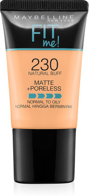 

Maybelline New York Fit Me Matte+Poreless Liquid Foundation Tube Foundation(230 Natural Buff)