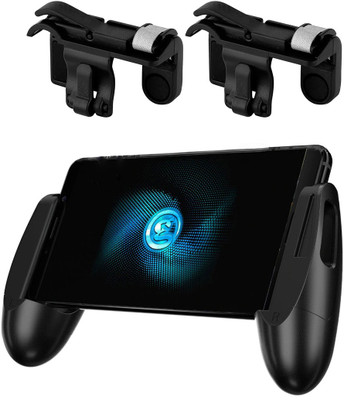 

LIFEMUSIC PUBG Game Controller Remote with 2 Pubg Trigger Gaming Accessory Kit(Black, For Android, iOS)