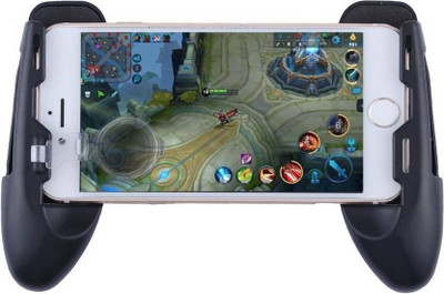 

ZACU Extended & Adjustable Grip Handle Mobile Game Trigger Controller Gamepad - Sensitive Shoot And Aim Fire Buttons L1r1 For Pubg/knives Out/rules Of Survival,for Android & Iphone Gaming Accessory Kit(Black, For Android, iOS)