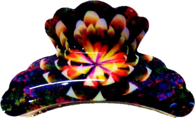 

Proplady Designer Abstract Collection (L Size) Printed Double Layered Butterfly Clutch Hair Claw for Girls & Women|Girls Hair|Latest Hair Hair Clip, Hair Claw, Bun Clip, Banana Clip, Back Pin, Hair Accessory Set(Multicolor)