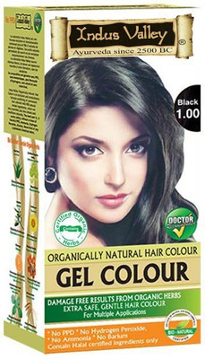 

Indus Valley Halal Natural- Black 1.00 Hair Color(Black 1.00)