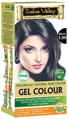 

Indus Valley organically Natural Hair Color(Black)