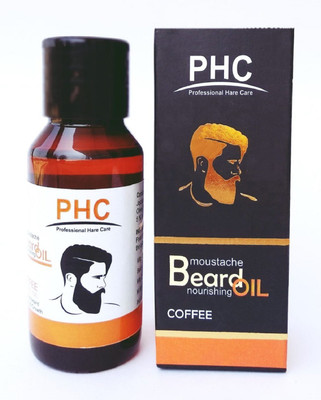

PHC BEARD OIL (COFFEE) MOUSTACHE & BEARD NOURISHING OIL (120 ML) PACK OF 2 Hair Oil(120 ml)