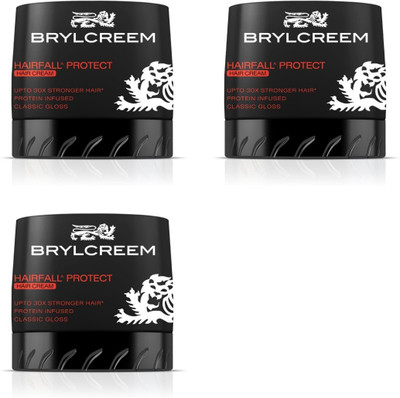 

Brylcreem Hair fall cream protect Hair Gel Hair Cream(75 g)