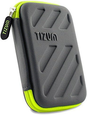 

TIZUM Hard Drive Case 2.5 inch HARDSHELL(For Hard Drive Case, Grey)