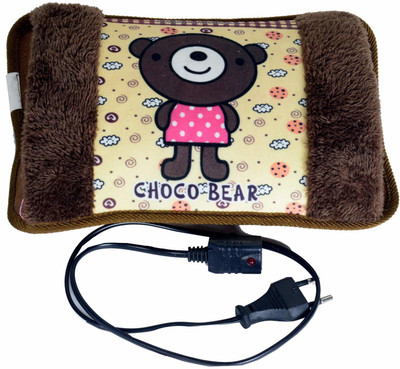 

CRETO Super Comfort Extra Soft Electric Velvet Fur Pocket Gel Pad electric 1 L Hot Water Bag(Multicolor)
