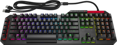 

HP Omen Sequencer Wired USB Gaming Keyboard(Black)