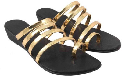 

Kesar Designs Girls Slip-on Flats(Gold