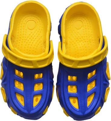 

Arete Boys & Girls Sling Back Clogs(Blue, Yellow:blue