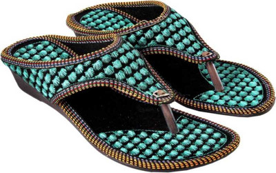 

Sanaya Girls Slip-on Flats(Blue