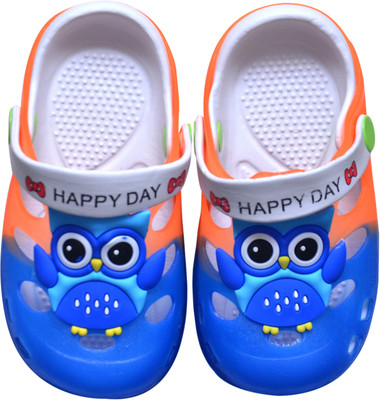 

Arete Boys & Girls Sling Back Clogs(Orange, Orange:blue