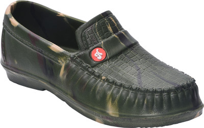 

11e Boys & Girls Slip on Moccasins(Light Green, Olive