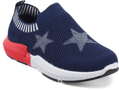 

KITTENS Boys Slip on Walking Shoes(Dark Blue, Navy_green