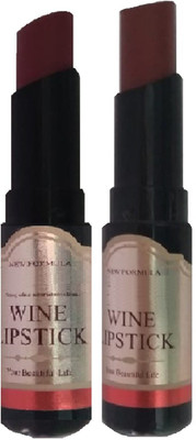 

tanvi27 MOST FLATTERING COLOR POP SHADE LIPSTICK(CRUSHED BERRY, BELGIAN BROWN)