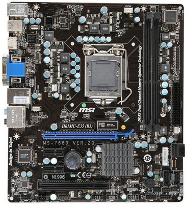 

MSI H61MU-E35 B3 Motherboard