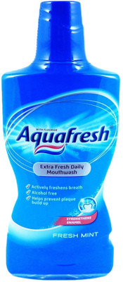 

Aqua Fresh Daily Mouthwash, Fresh Mint - Fresh Mint(500 ml)