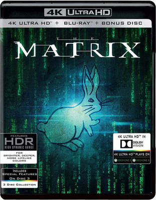 

The Matrix (4K UHD & HD + Bonus Disc) (3-Disc)(4K(UHD) Blu-ray English)