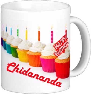 Exoctic Silver Perfect Choice Birth Day coffee mug-CHIDANANDA Ceramic Coffee Mug(330 ml)