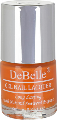 

DeBelle Gel Nail lacquer Orange nail polish-8 ml Tangerine Sheen