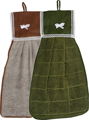 KUBER INDUSTRIES Cotton 2 Pieces Washbasin Napkin Towel Set (Multi)-CTKTC3848 Multicolor Cloth Napkins(2 Sheets)