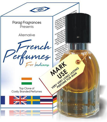 

PARAG FRAGRANCES Mark Use 35ml French Perfumes For Indians ( A Alternative Perfume of Costly Branded Perfumes ) Best Branded Perfume For Man & Woman / Long Lasting Perfumes Eau de Parfum - 35 ml(For Men & Women)