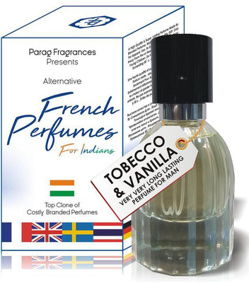 

PARAG FRAGRANCES Tobecco Vanilla 35ml French Perfumes For Indians ( A Alternative Perfume of Costly Branded Perfumes ) Best Branded Perfume For Man & Woman / Long Lasting Perfumes Eau de Parfum - 35 ml(For Men & Women)