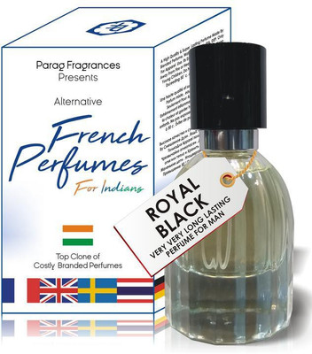 

PARAG FRAGRANCES Royal Black 35ml French Perfumes For Indians ( A Alternative Perfume of Costly Branded Perfumes ) Best Branded Perfume For Man & Woman / Long Lasting Perfumes Eau de Parfum - 35 ml(For Men & Women)