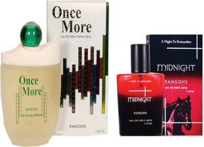 

ramsons ONCE MORE+MIDNIGHT BLACK Eau de Parfum - 140 ml(For Men & Women)