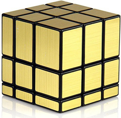 

Khushi Best Quality Sticker Less 3X3 Mirror Cube - Gold(1 Pieces)
