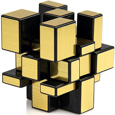 

Shop & Shoppee 3x3x3 Golden Mirror Magic Rubix Cube (Stickerless)(1 Pieces)
