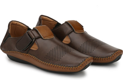 Rising Wolf Men Brown Casual