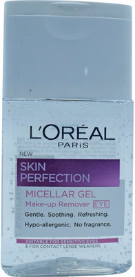 

L'Oreal Paris Micellar Gel, Make-up Remover, Eye Scrub(125 ml)