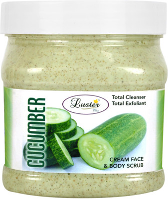 

Luster Cucumber Face & Body Cream Scrub(500 g)