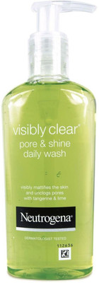 

Neutrogena Visibly Clear Pore And Shine Daily Wash Scrub(200 ml)