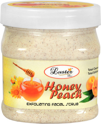 Luster Honey Peach Face & Body Cream Scrub(500 g)