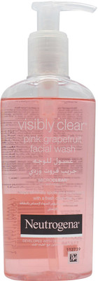 

Neutrogena Visibly Pink Grapefruit Facial Wash Scrub(200 ml)