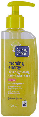 

Clean & Clear Morning Energy Skin Brightening Daily Facial Wash Scrub(150 ml)