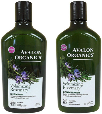

Avalon Organics Rosemary Volumizing Shampoo & Conditioner(325 ml)