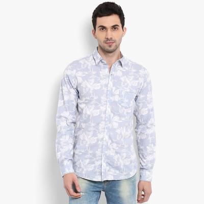 MUFTI Men Printed Casual Multicolor Shirt