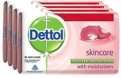 

dettol Dettol_Soap _Skincare, 125g (Pack of 4)(125 g, Pack of 4)