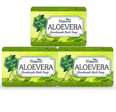 

Natural Healthlife Care Aloevera Handmade Soap(1 g, Pack of 3)