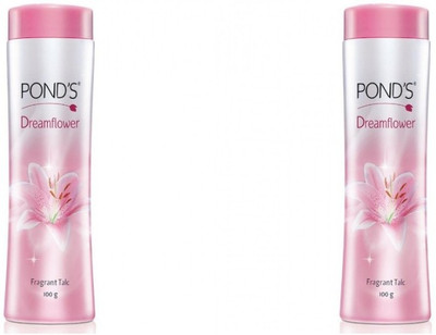 

Ponds Dreamflower Face powder pack of 2(100 g)